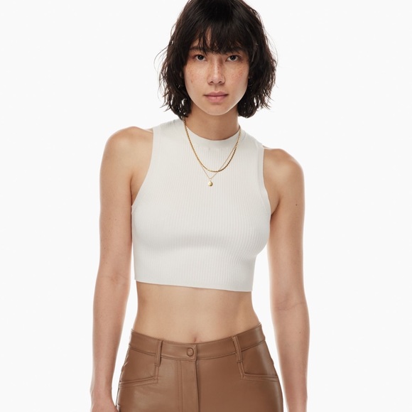 EUC Aritzia Reso sweater and matching skirt in birch, XS - Picture 5 of 5